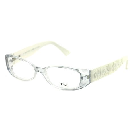 fendi womens frames|fendi clear frame glasses.